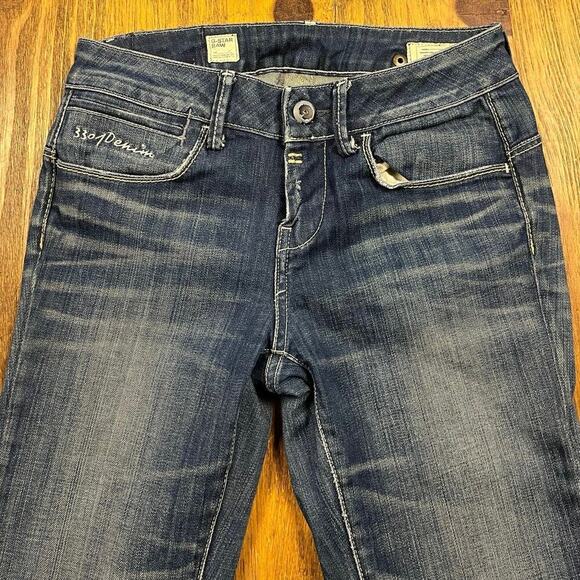 G-Star RAW GS 3301 South East Flare Y2K Vintage Jeans - Picture 3 of 6